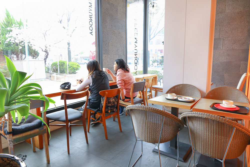 大邱賞櫻咖啡館》咖啡名家 커피명가 草莓蛋糕|桂山聖堂旁 @緹雅瑪 美食旅遊趣