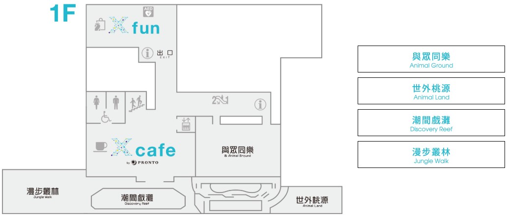 桃園Xpark水族館攻略&#038;企鵝咖啡廳 門票.交通，桃園新景點 Xpark 都會型水生公園 @緹雅瑪 美食旅遊趣