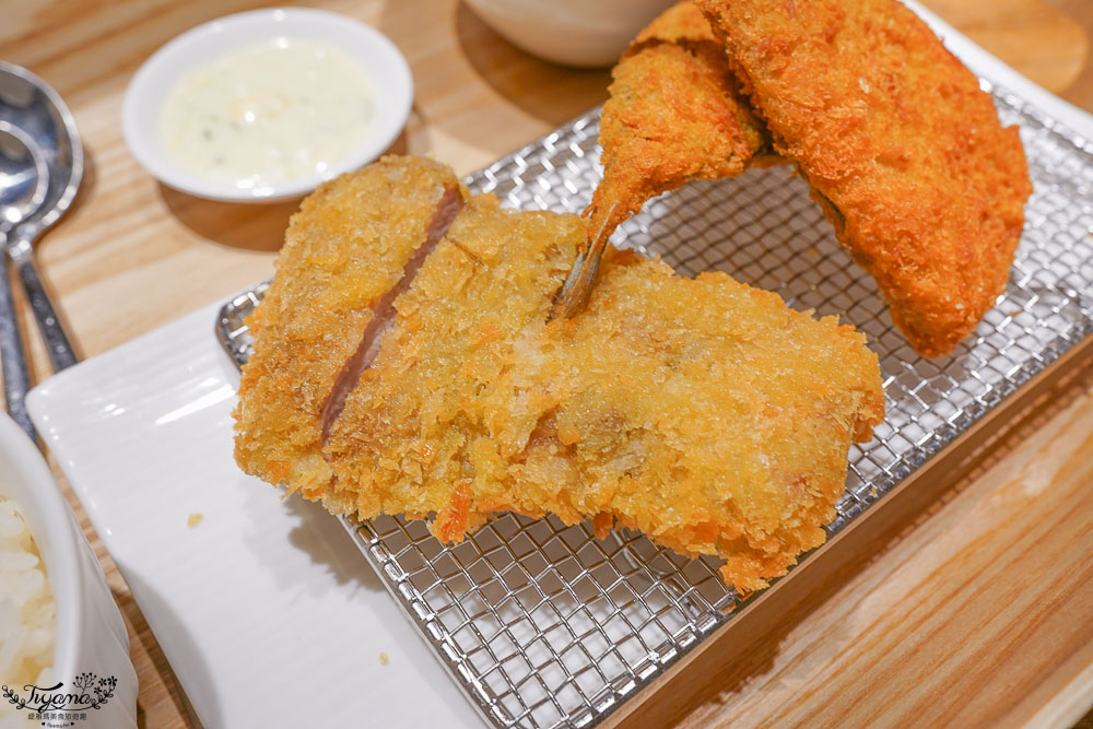 澎湖美食推薦》沐一豬排，精緻炸豬排套餐，附前菜甜點飲料，還有越光米、味噌湯、熱茶任食！！ @緹雅瑪 美食旅遊趣