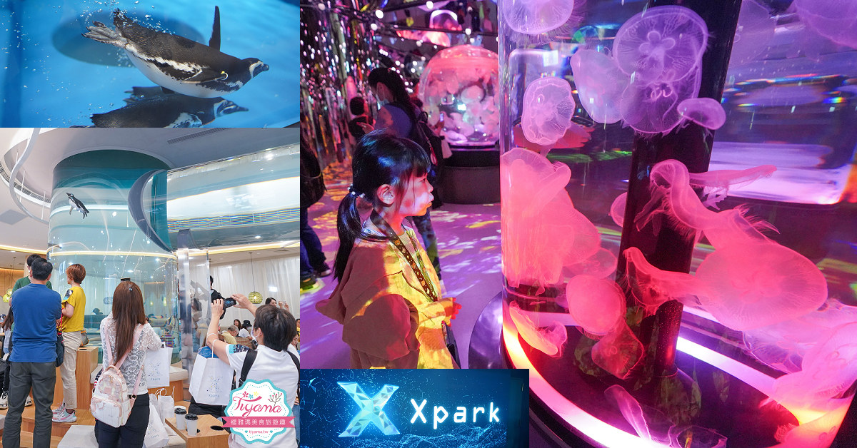 桃園Xpark水族館攻略&#038;企鵝咖啡廳 門票.交通，桃園新景點 Xpark 都會型水生公園 @緹雅瑪 美食旅遊趣