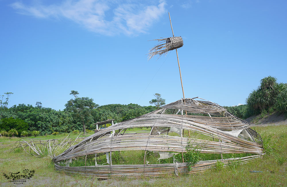 宜蘭免費景點》壯圍沙丘旅遊服務園區，戶外攝影棚般場景的網美景點，蔡明亮導演設計「沙丘展覽館」 @緹雅瑪 美食旅遊趣