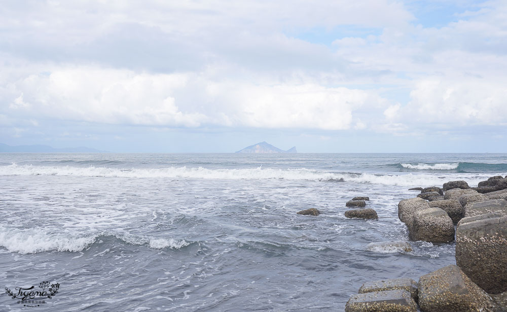 宜蘭沙灘秘境，宜蘭壯圍海岸盪鞦韆.龜山朝日海岸鞦韆，龜山島入景網美打卡景點，抓黎明蟹好好玩 @緹雅瑪 美食旅遊趣