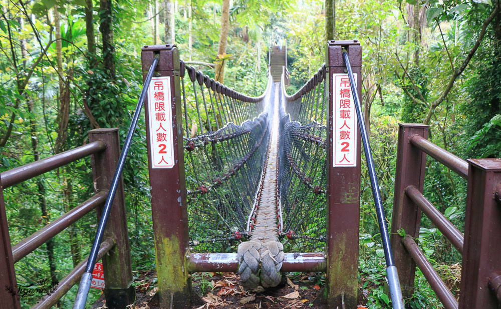 雲林古坑》華山溪吊橋、華山小天梯、情人橋，爬山健行好去處！！ @緹雅瑪 美食旅遊趣