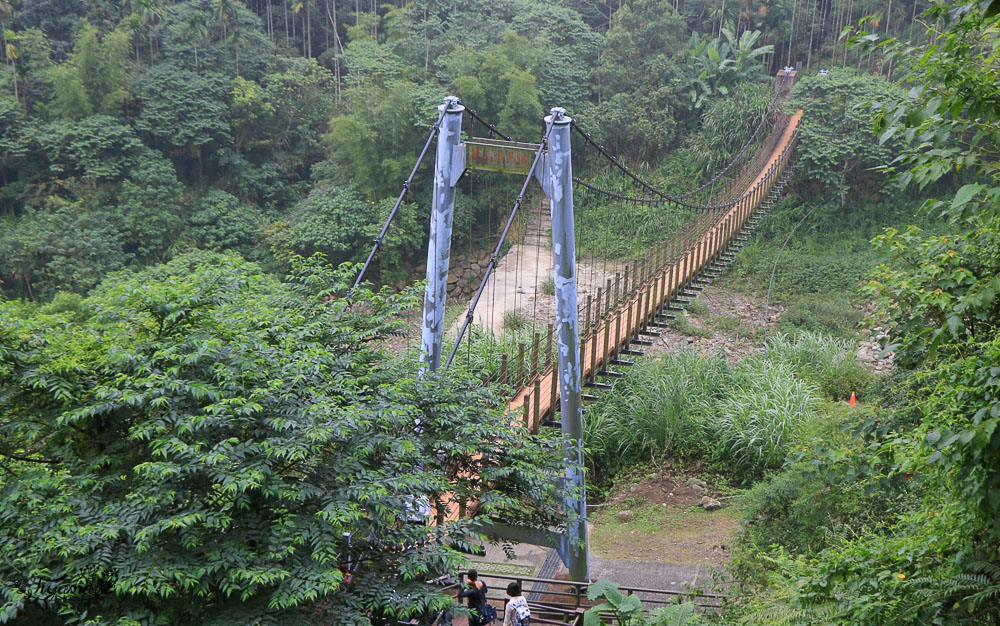 雲林古坑》華山溪吊橋、華山小天梯、情人橋，爬山健行好去處！！ @緹雅瑪 美食旅遊趣