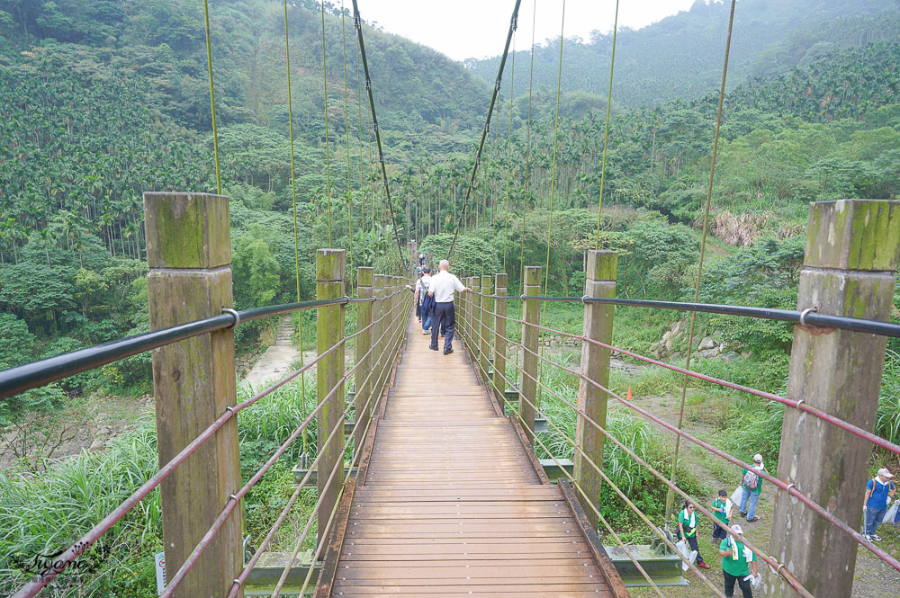 雲林古坑》華山溪吊橋、華山小天梯、情人橋，爬山健行好去處！！ @緹雅瑪 美食旅遊趣