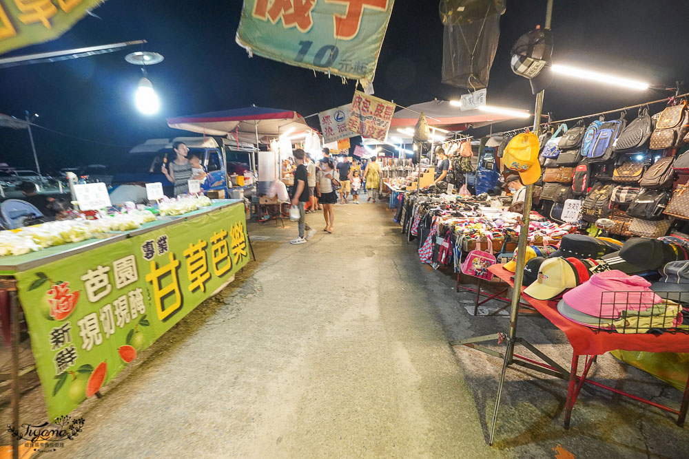 南投假日夜市>埔里城假日夜市，只開週五、週六的美味夜市小吃美食吃不停！！夜市遊戲好好玩~