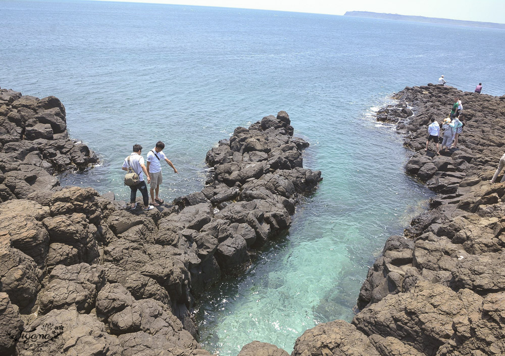 澎湖南環打卡景點「風櫃聽濤」，純白幽浮出沒！！ @緹雅瑪 美食旅遊趣