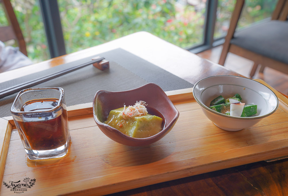 合掌喫茶食事處|京都風日式無菜單料理，彰化美食讓你一秒飛日本的山林隱密餐廳！ @緹雅瑪 美食旅遊趣