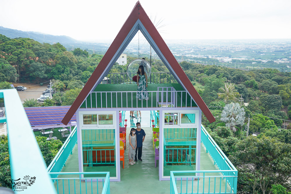 雲河星空景觀餐廳|彰化景點：高空山嵐鞦韆拍出嘆為觀止的美照！空中教堂|空中涼亭|韓服和服禮服租借 @緹雅瑪 美食旅遊趣