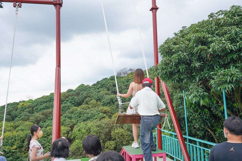 雲河星空景觀餐廳|彰化景點：高空山嵐鞦韆拍出嘆為觀止的美照！空中教堂|空中涼亭|韓服和服禮服租借 @緹雅瑪 美食旅遊趣