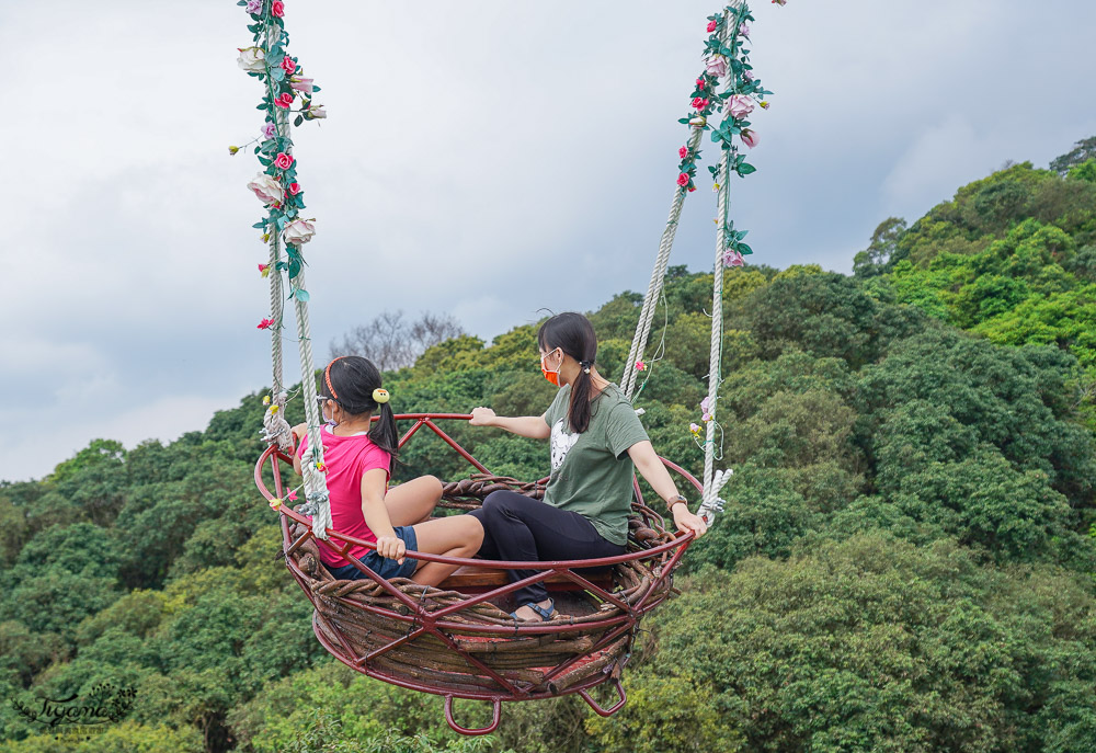 雲河星空景觀餐廳|彰化景點：高空山嵐鞦韆拍出嘆為觀止的美照！空中教堂|空中涼亭|韓服和服禮服租借 @緹雅瑪 美食旅遊趣