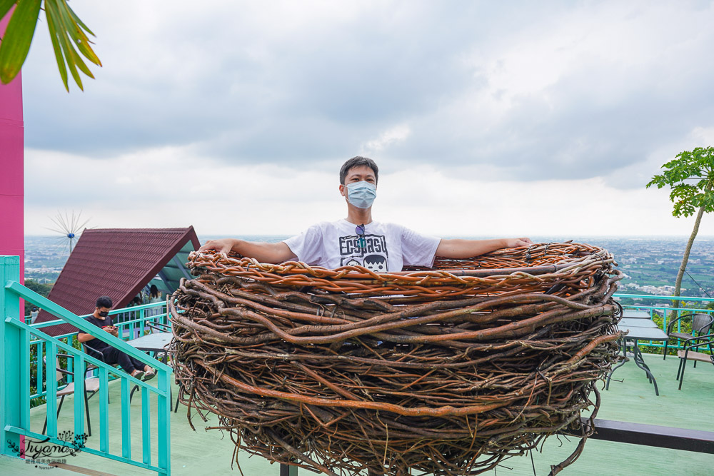 雲河星空景觀餐廳|彰化景點：高空山嵐鞦韆拍出嘆為觀止的美照！空中教堂|空中涼亭|韓服和服禮服租借 @緹雅瑪 美食旅遊趣