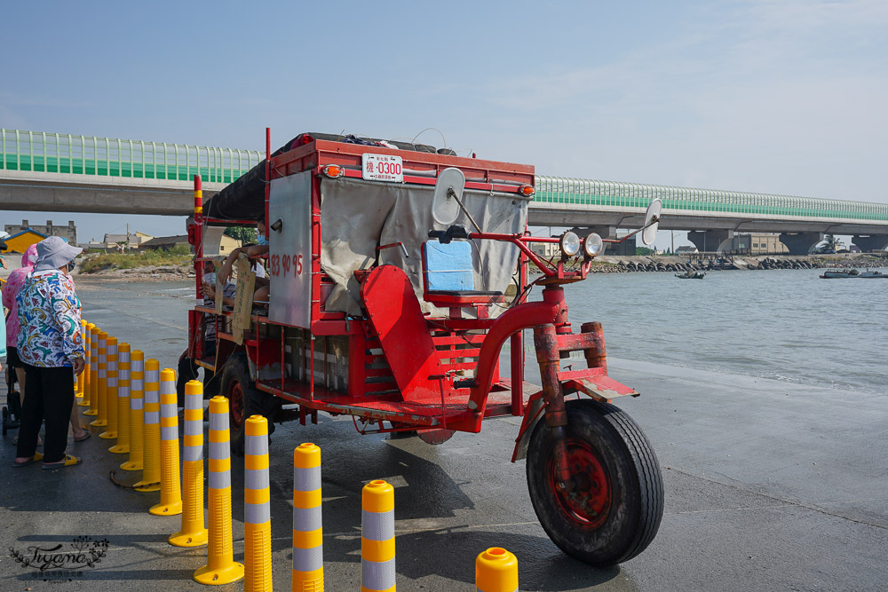 《海空步道》漫步紅樹林步道，漲潮出海道路宛如神隱少女海中電車月台/彰化免費景點 @緹雅瑪 美食旅遊趣