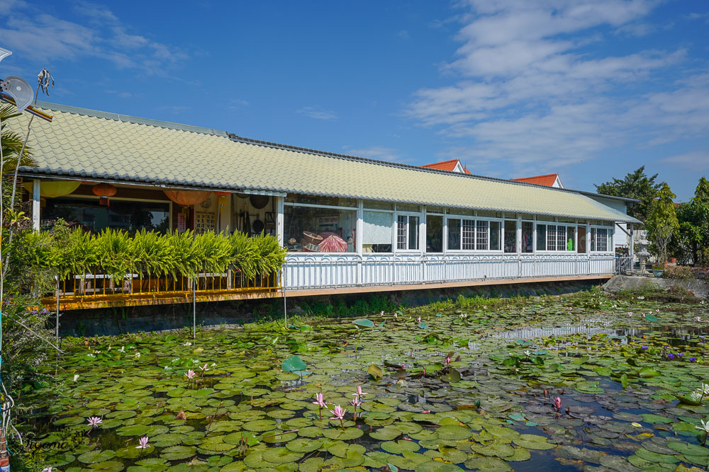 台南六甲景點《九品蓮花生態教育園區》賞蓮花，最多蓮花品種生態園，品蓮花料理、伴手禮 @緹雅瑪 美食旅遊趣