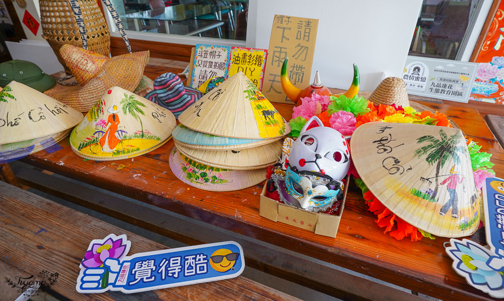 台南六甲景點《九品蓮花生態教育園區》賞蓮花，最多蓮花品種生態園，品蓮花料理、伴手禮 @緹雅瑪 美食旅遊趣