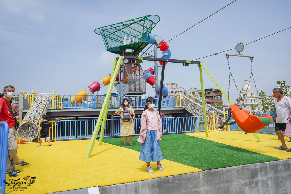 健康綠洲公園「公61」，台南最新「1661臺灣船主題親子公園」，終於開放入場遊玩了！！ @緹雅瑪 美食旅遊趣