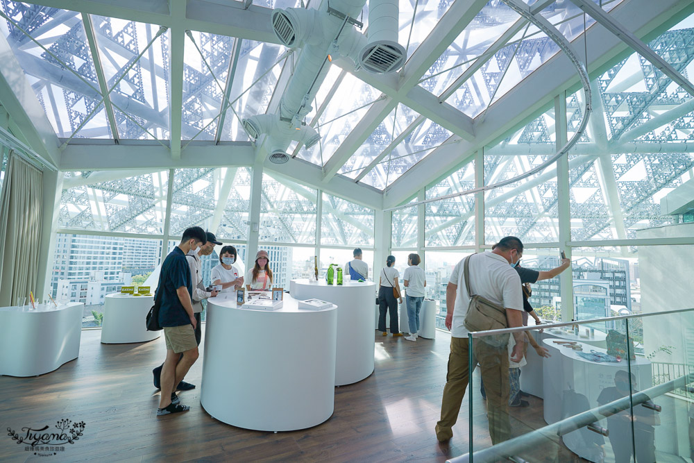 台南網美咖啡，天空公園咖啡廳《南美春室》台南美術2館頂樓絕美玻璃屋咖啡廳！！ @緹雅瑪 美食旅遊趣