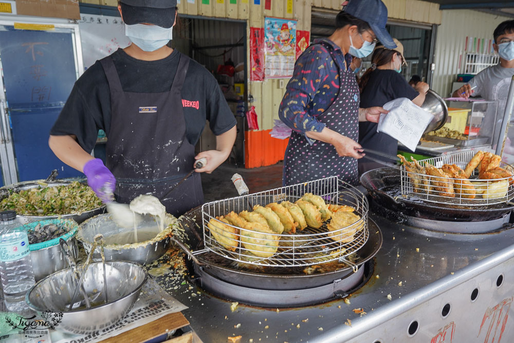 台南海產店《61線活海產｜61線蚵嗲》假日人潮大爆滿，一位難求的超平價海鮮！！ @緹雅瑪 美食旅遊趣