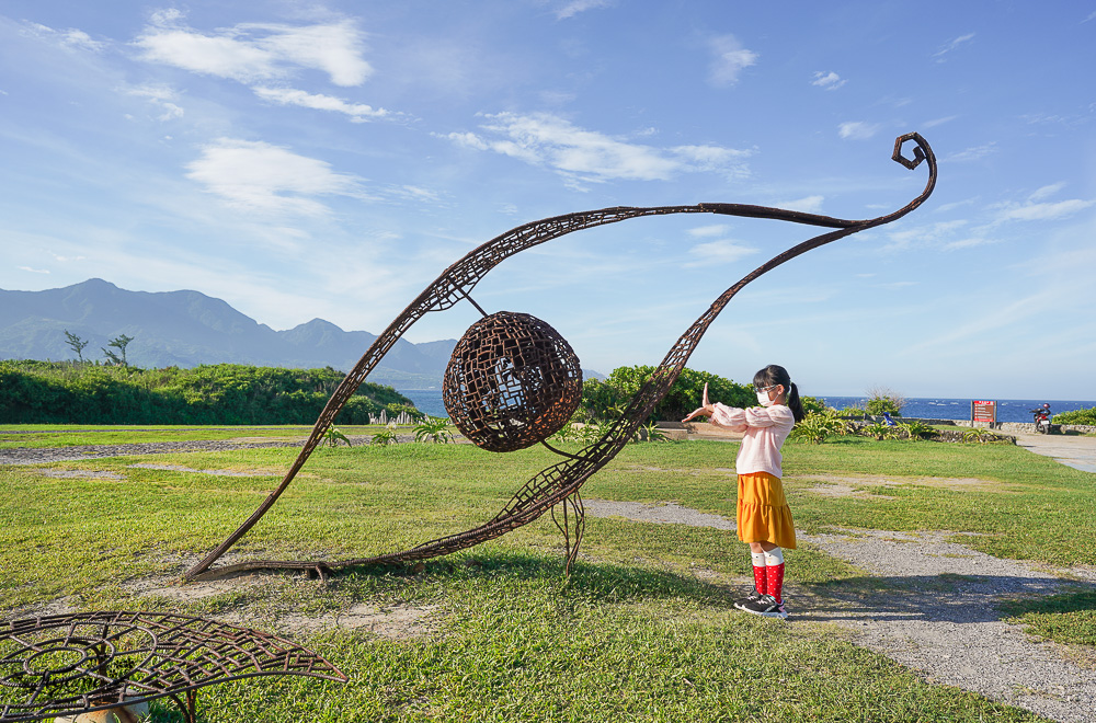 加路蘭海岸風景區｜台東景點免費看海景2022最新風景區美照，絕美海景、網美地景藝術超好拍！ @緹雅瑪 美食旅遊趣