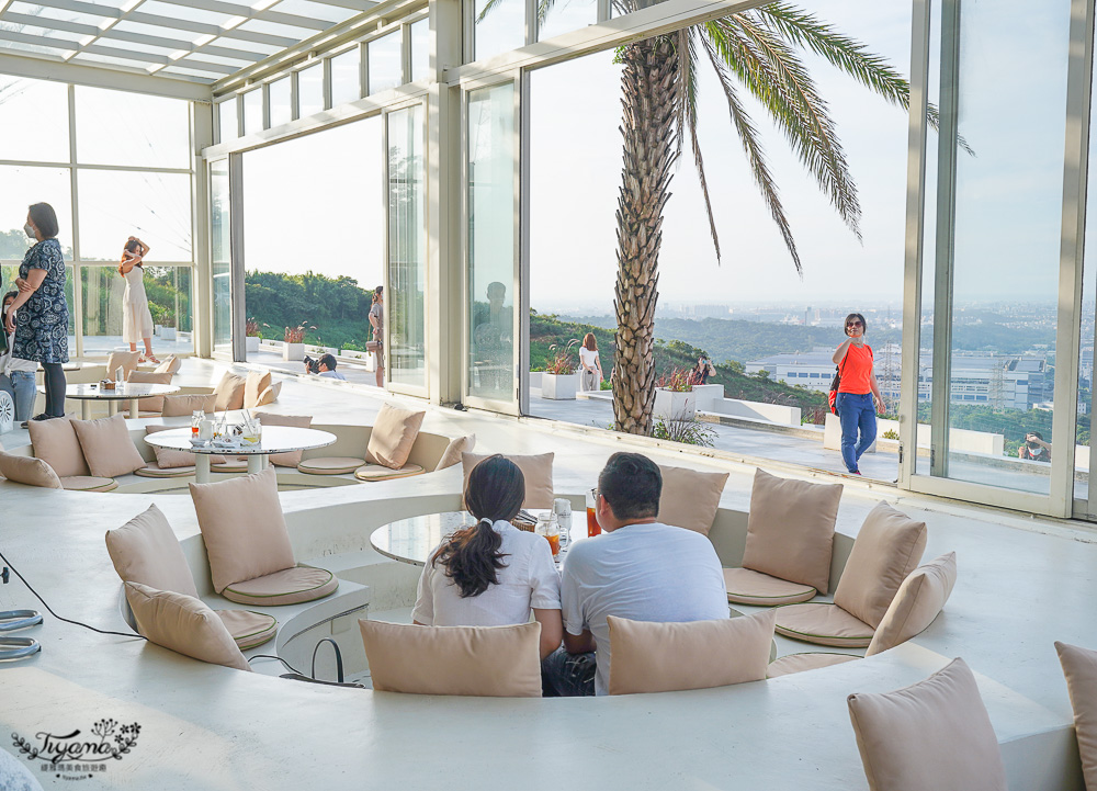 桃園景點《夏夕夏景》桃園新景觀玻璃屋咖啡廳&#038;夜景餐點，超網美高人氣平日預約制 @緹雅瑪 美食旅遊趣