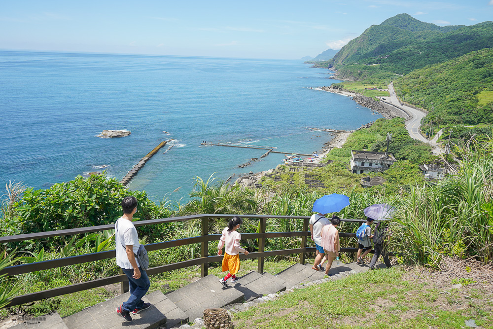 花蓮海景親子步道《大石鼻山步道｜龜庵山步道》高空望海夢幻景點，絕美壯觀山海景色~盡收眼裡！！ @緹雅瑪 美食旅遊趣