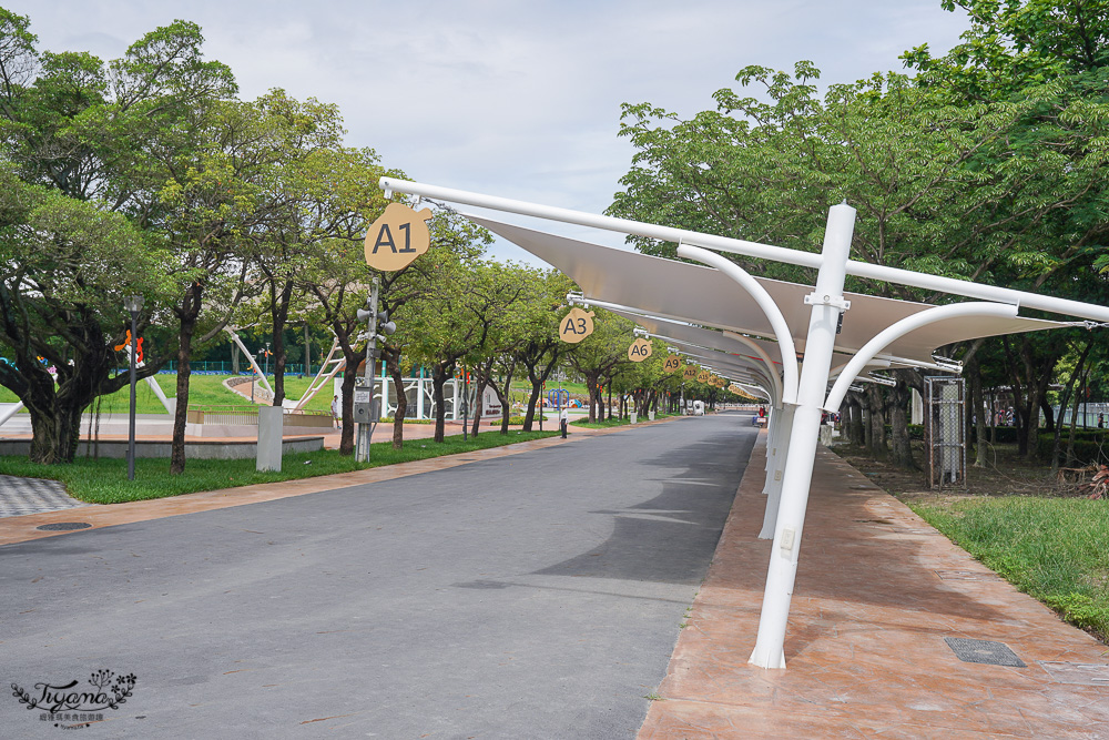 雲林親子公園｜雲林斗六膨鼠森林公園，可愛橡果造型滑梯，進入繽紛膨鼠世界遊玩～ @緹雅瑪 美食旅遊趣