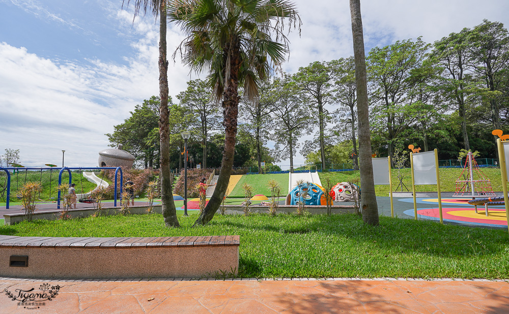 雲林親子公園｜雲林斗六膨鼠森林公園，可愛橡果造型滑梯，進入繽紛膨鼠世界遊玩～ @緹雅瑪 美食旅遊趣