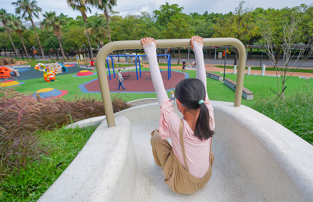 雲林親子公園｜雲林斗六膨鼠森林公園，可愛橡果造型滑梯，進入繽紛膨鼠世界遊玩～ @緹雅瑪 美食旅遊趣