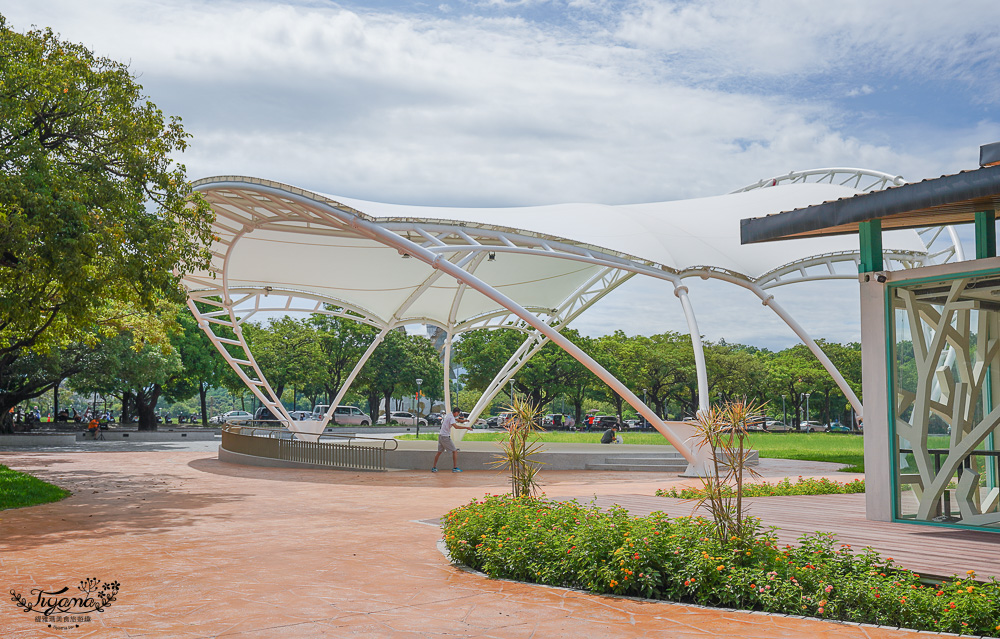 雲林親子公園｜雲林斗六膨鼠森林公園，可愛橡果造型滑梯，進入繽紛膨鼠世界遊玩～ @緹雅瑪 美食旅遊趣