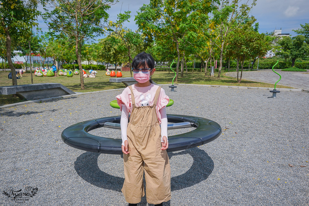 雲林親子公園《斗六藝術水岸園區》柚子主題公園，好玩超應景~ @緹雅瑪 美食旅遊趣