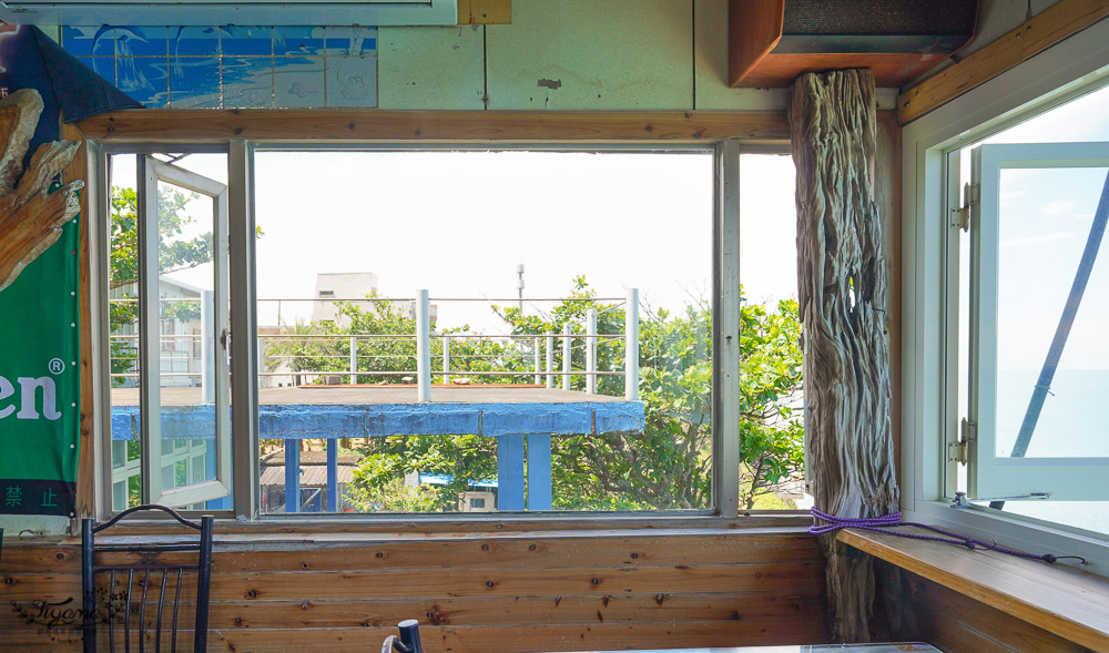 好像來到了沖繩！！花蓮無敵海景餐廳《望海巴耐餐廳》原住民風味餐，排隊人氣海景餐廳 @緹雅瑪 美食旅遊趣