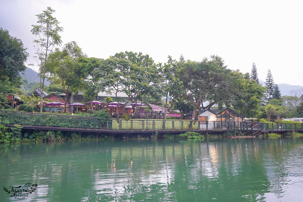 花蓮景點｜花蓮水上腳踏車《東北碼頭|東北獨木舟-花蓮鯉魚潭》人力／電動水上腳踏車船遊湖，盡享鯉魚潭美景，親子共遊好好玩！！ @緹雅瑪 美食旅遊趣