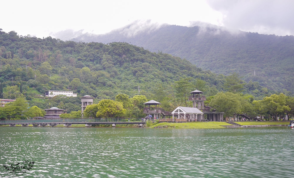 花蓮景點｜花蓮水上腳踏車《東北碼頭|東北獨木舟-花蓮鯉魚潭》人力／電動水上腳踏車船遊湖，盡享鯉魚潭美景，親子共遊好好玩！！ @緹雅瑪 美食旅遊趣