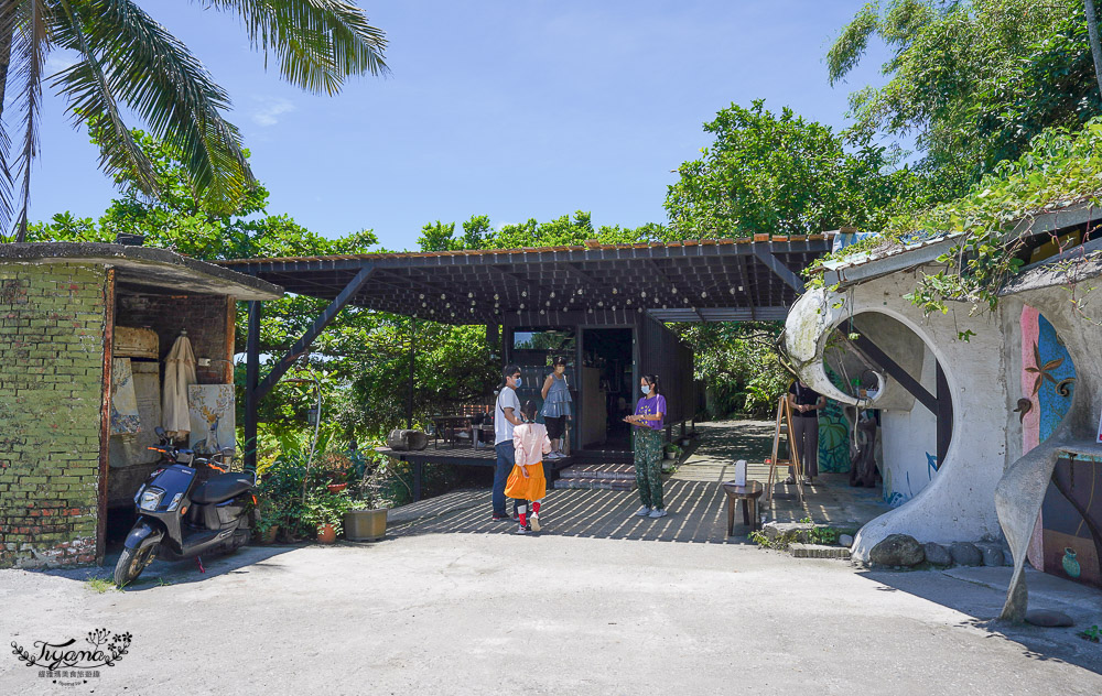 花蓮海景咖啡《項鍊海岸工作室》夢幻月牙鞦韆、無敵海灣景緻盡收眼底 @緹雅瑪 美食旅遊趣