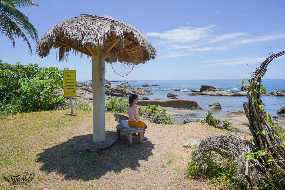 花蓮海景咖啡《項鍊海岸工作室》夢幻月牙鞦韆、無敵海灣景緻盡收眼底 @緹雅瑪 美食旅遊趣