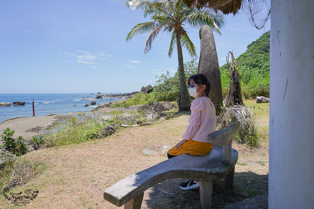 花蓮海景咖啡《項鍊海岸工作室》夢幻月牙鞦韆、無敵海灣景緻盡收眼底 @緹雅瑪 美食旅遊趣