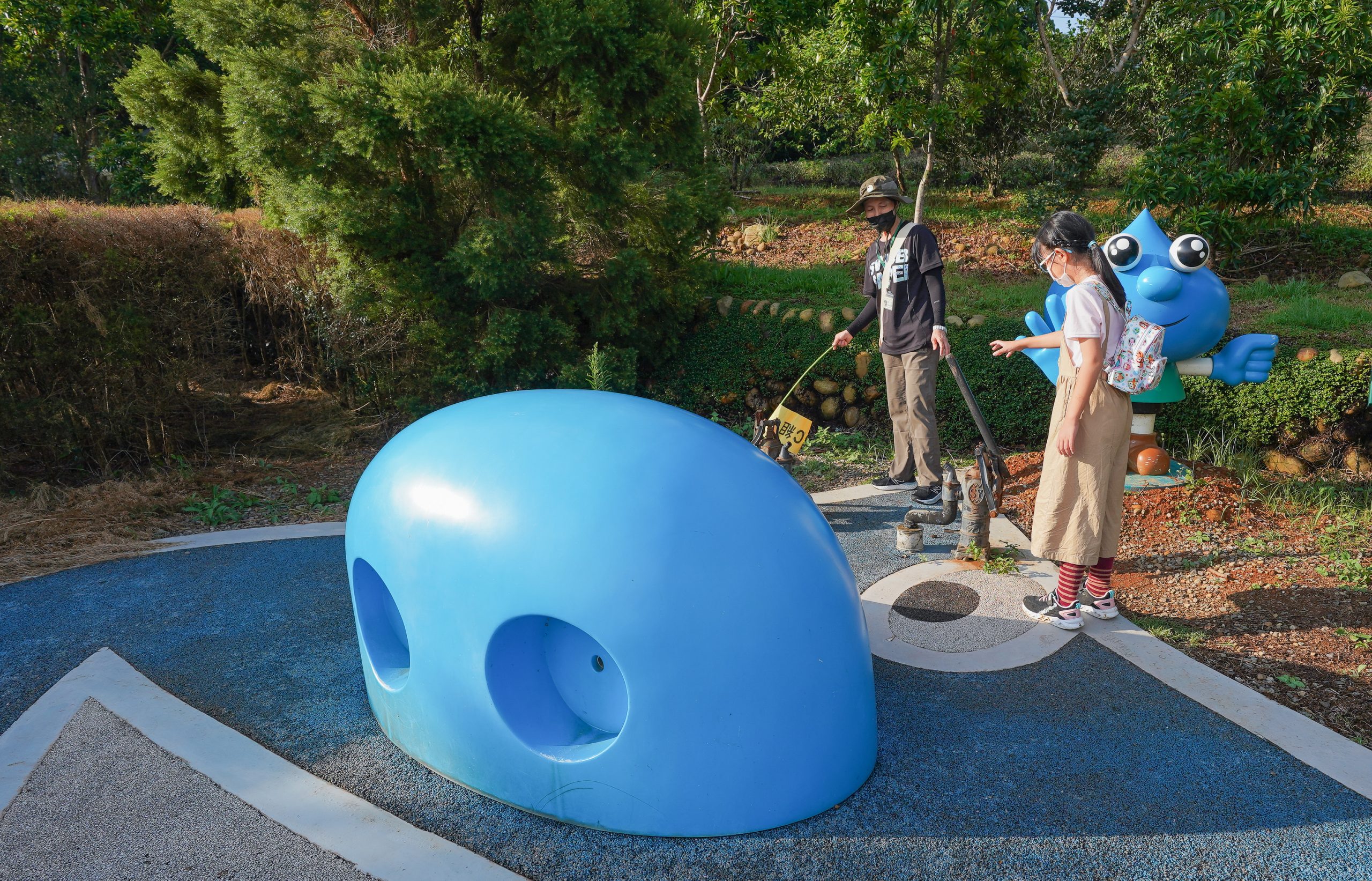 桃園景點《探索三水×農遊輕旅》水土保持互動主題樂園｜茶裏王涼亭｜奉茶亭步道採茶體驗｜夏夕夏景賞景喝咖啡 @緹雅瑪 美食旅遊趣