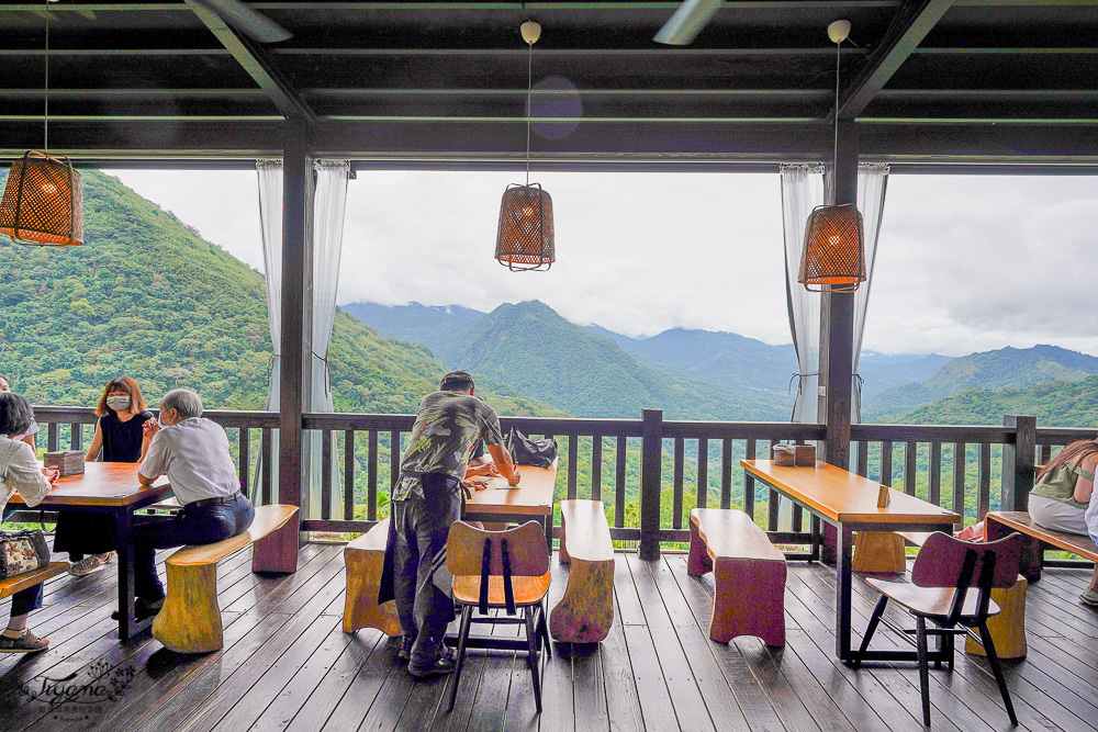 嘉義阿里山深山美食《游芭絲鄒宴餐廳》原住民特色餐，絕美山景映入眼簾~嘉義阿里山景觀餐廳 @緹雅瑪 美食旅遊趣