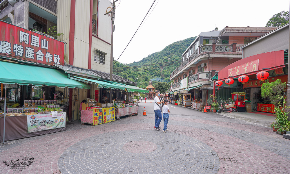 嘉義阿里山景點《觸口天長地久風景區｜地久橋》散步走景觀吊橋、吃美食、拜月老 @緹雅瑪 美食旅遊趣