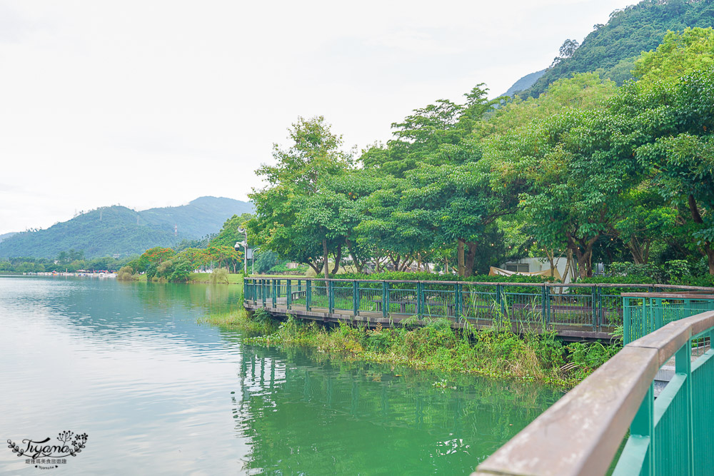 花蓮景點》鯉魚潭步道｜鯉魚潭遊客中心，美麗湖景盡收眼裡，湖畔步道散步放鬆好去處！！ @緹雅瑪 美食旅遊趣