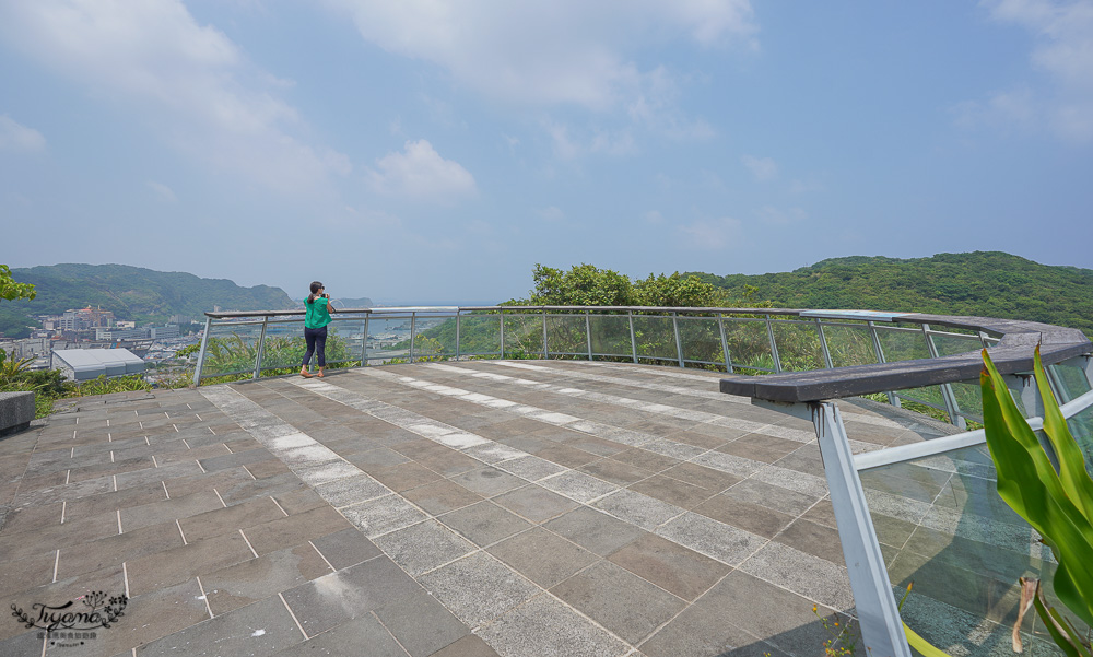 基隆步道《容軒步道景觀平台》280度觀景台，一覽八斗子漁港、海科館、潮境公園之美！！ @緹雅瑪 美食旅遊趣