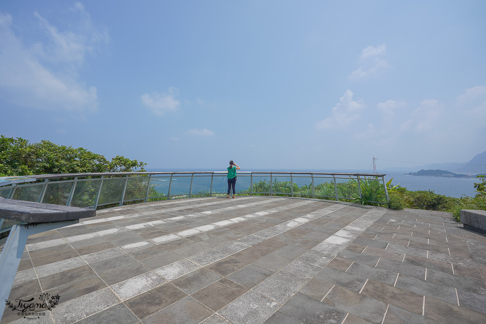 基隆步道《容軒步道景觀平台》280度觀景台，一覽八斗子漁港、海科館、潮境公園之美！！ @緹雅瑪 美食旅遊趣