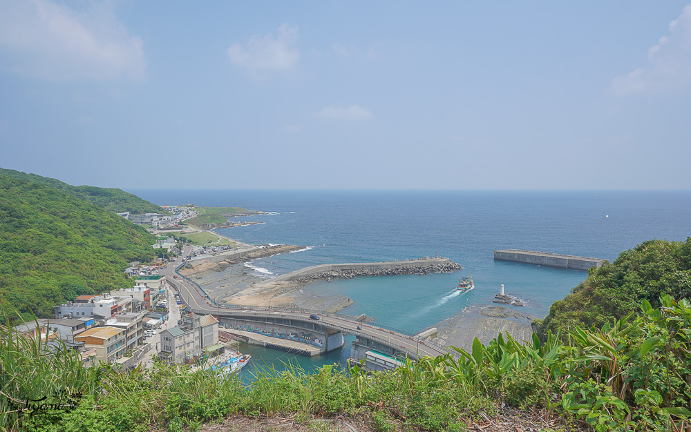 基隆步道《容軒步道景觀平台》280度觀景台，一覽八斗子漁港、海科館、潮境公園之美！！ @緹雅瑪 美食旅遊趣