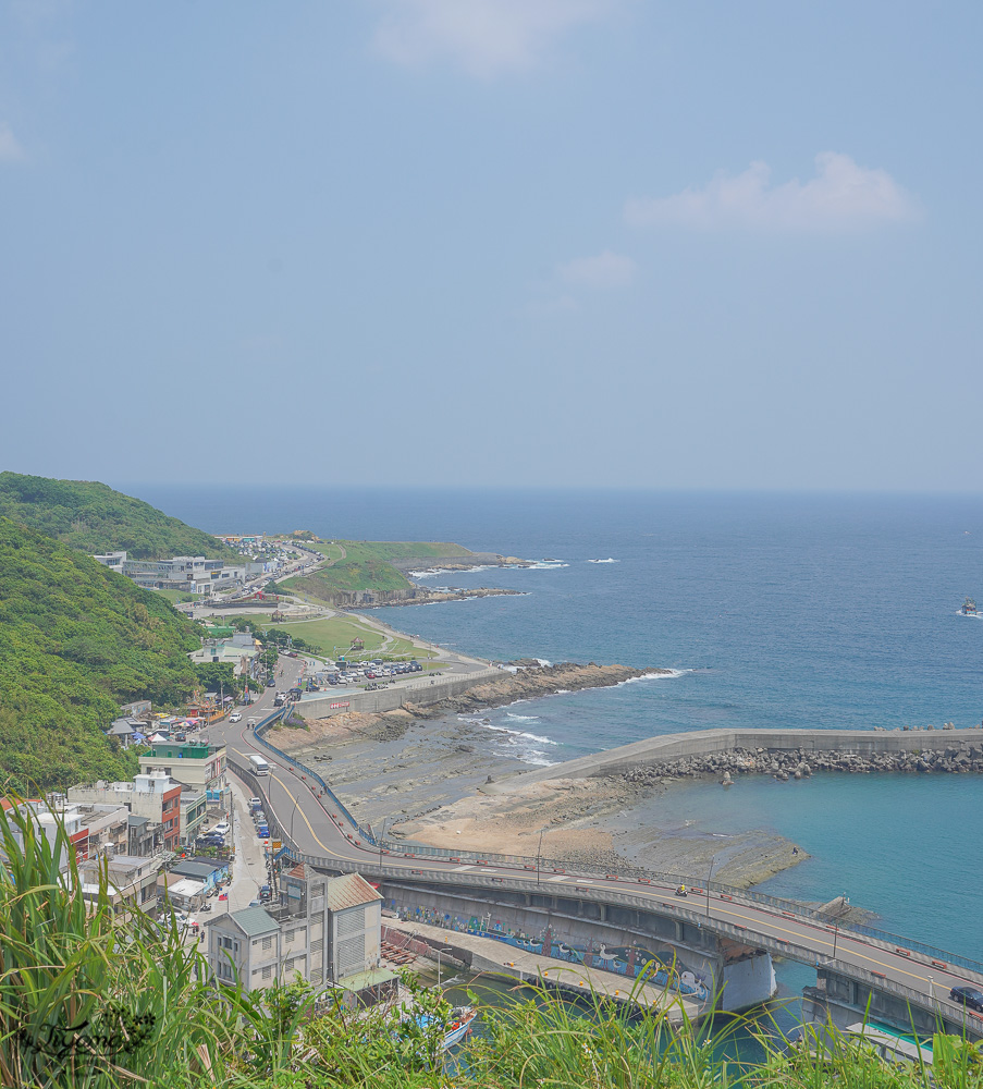 基隆步道《容軒步道景觀平台》280度觀景台，一覽八斗子漁港、海科館、潮境公園之美！！ @緹雅瑪 美食旅遊趣