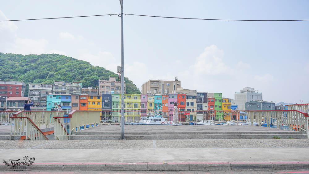 正濱港口彩色屋|阿根納造船廠遺址，基隆景點。台版威尼斯彩色島 @緹雅瑪 美食旅遊趣