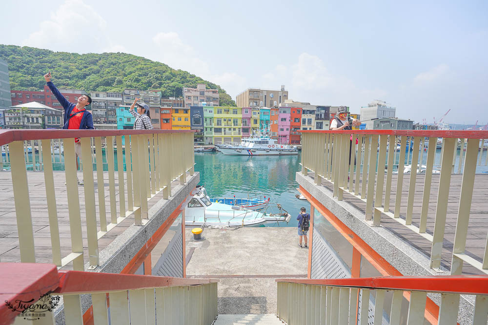 正濱港口彩色屋|阿根納造船廠遺址，基隆景點。台版威尼斯彩色島 @緹雅瑪 美食旅遊趣