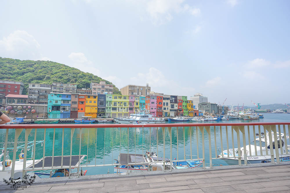 正濱港口彩色屋|阿根納造船廠遺址，基隆景點。台版威尼斯彩色島 @緹雅瑪 美食旅遊趣