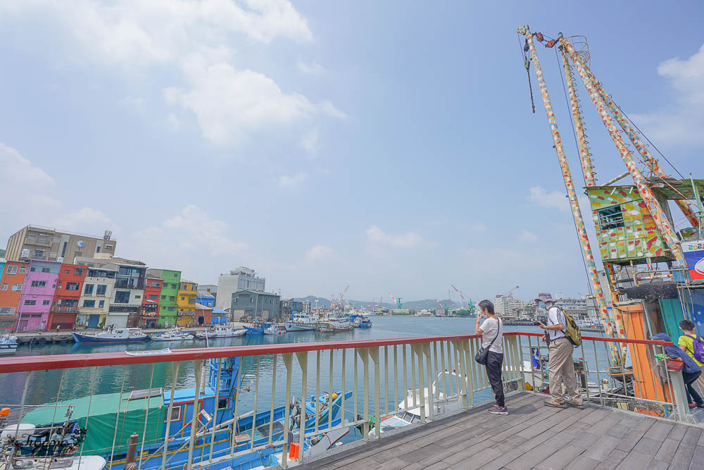 正濱港口彩色屋|阿根納造船廠遺址，基隆景點。台版威尼斯彩色島 @緹雅瑪 美食旅遊趣