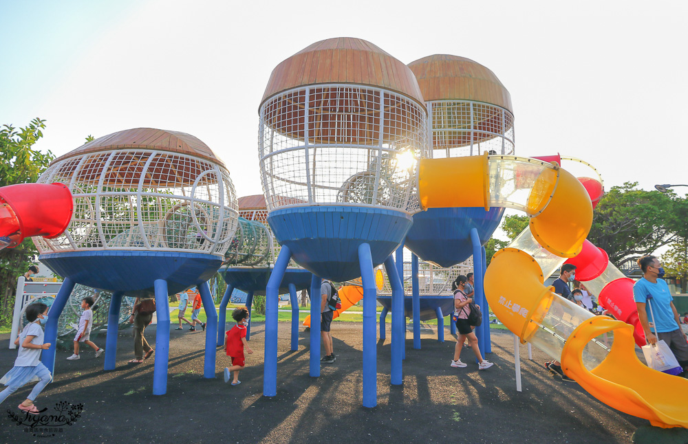 高雄親子公園｜高雄中油主題親子公園：中油海洋天堂公園，高雄展覽館&#038;高雄港22號碼頭旁，停車方便 @緹雅瑪 美食旅遊趣