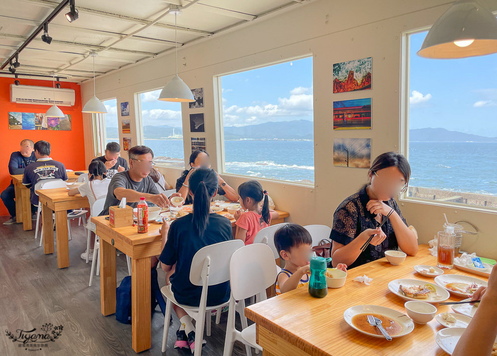 吃飯看海｜新北貢寮網美餐廳，美麗海景+九孔鮑魚養殖池，吃海鮮看美景~ @緹雅瑪 美食旅遊趣